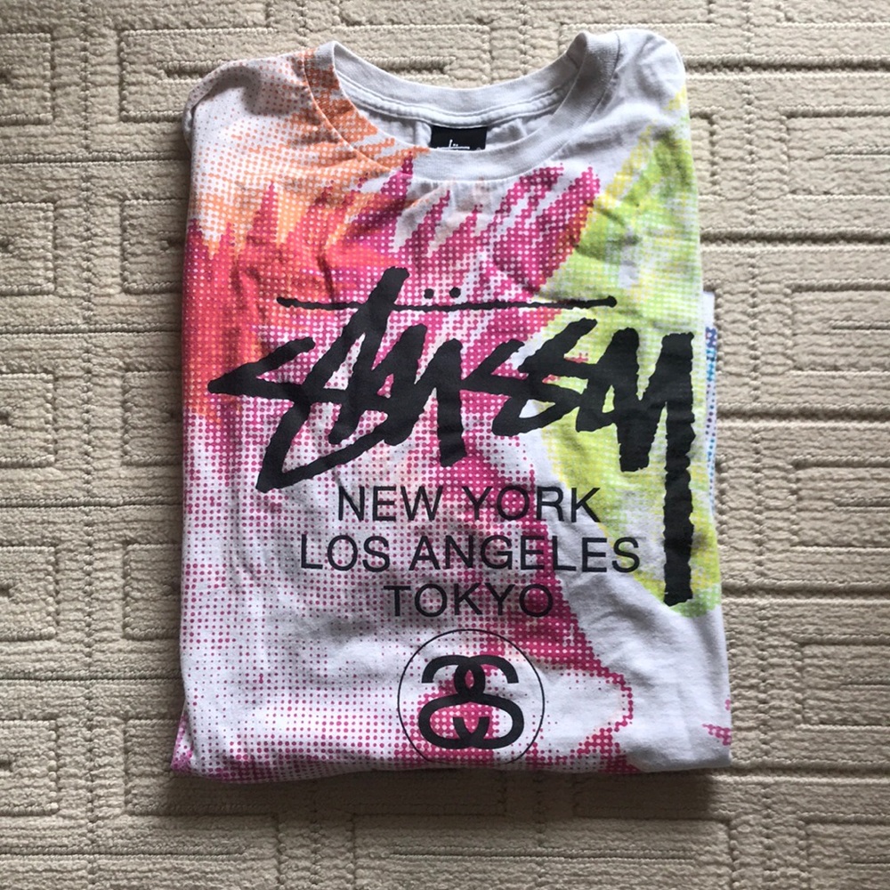 STUSSY World Tour Graphic T-shirt